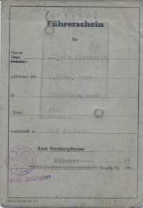 enlarge picture  - driving licence Friedberg
