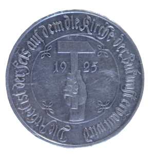 gr��eres Bild - Medaille Inflation   1925