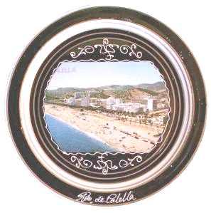 enlarge picture  - plate Calella Italy