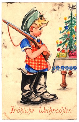 enlarge picture  - postcard Christmas 1941