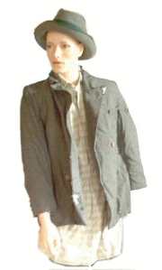 enlarge picture  - jacket grey tweed 1940