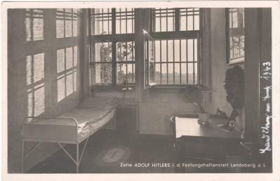 enlarge picture  - postcard Hitler prison ce