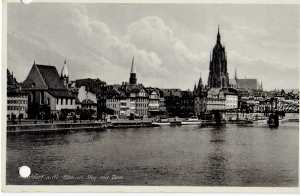 gr��eres Bild - Postkarte D Frankfurt1939