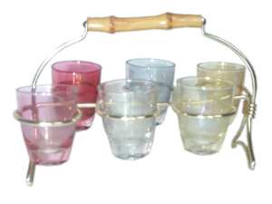 enlarge picture  - glasses brandy stand