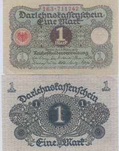 greres Bild - Geldnote 1920-1922 DR   1