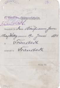 greres Bild - Fhrerschein 1913-1945