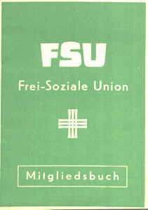 enlarge picture  - party book FSU 1960 Germ.