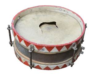 enlarge picture  - music instrument drum WW2