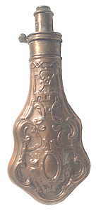 enlarge picture  - powderflask Sykes 1880