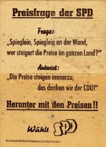 greres Bild - Wahlplakat 1949 SPD