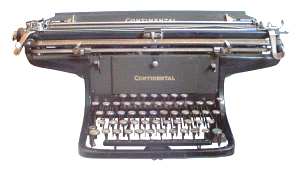enlarge picture  - type-writer Continental