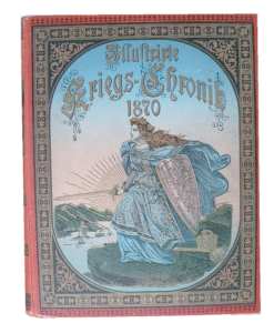 gr��eres Bild - Buch Kriegs-Chronik  1871