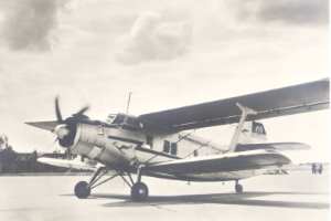 enlarge picture  - postcard aircraft Antonov
