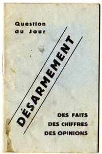 gr��eres Bild - Heft 'Desarmement    1931