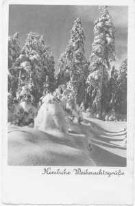 enlarge picture  - postcard Christmans 1940