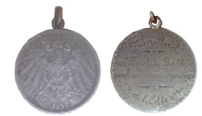 enlarge picture  - coin jewellery necklace