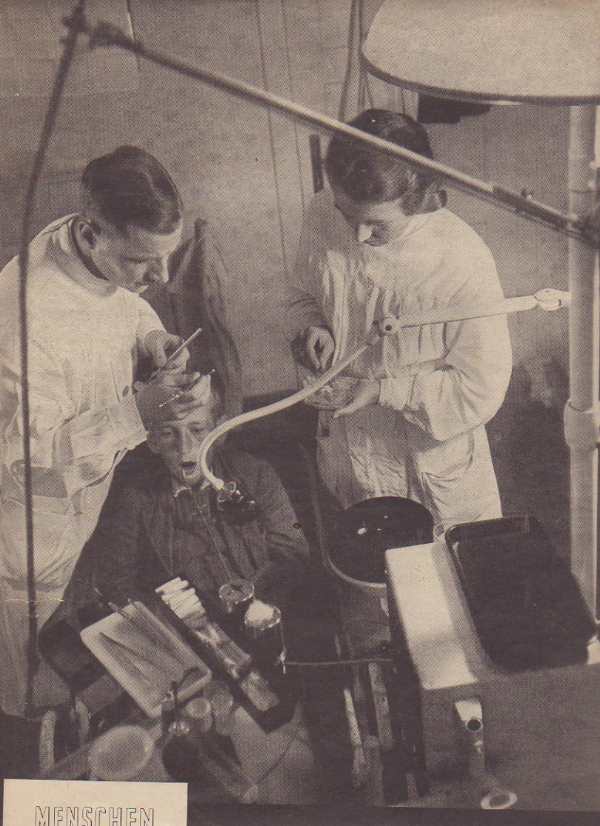 Zahnarztpraxis 1946